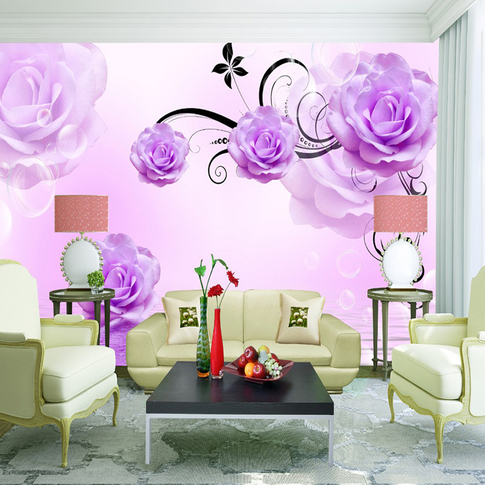 Online krijg goedkoop paars vintage behang aliexpress.com ... Paars behang slaapkamer