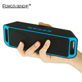 New Portable Wireless Bluetooth 4 0 Speaker SC208 Subwoofer Music Box TF USB FM Radio Dual