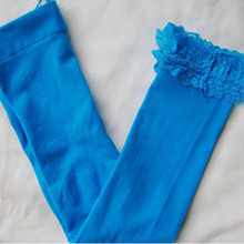 Newest Toddler Kids Girls Lace Velvet Legging Pantyhose Stocking Pant 5 9Y