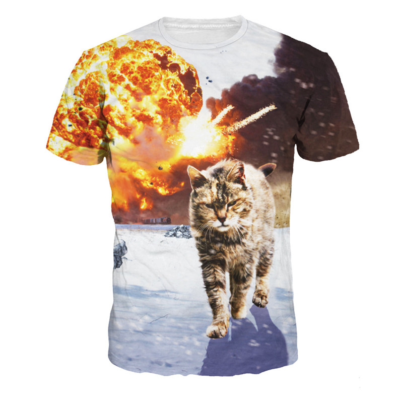 New Spring and Summer 3D T shirt Casual t shirt Women Men Print tshirt Sport Tees