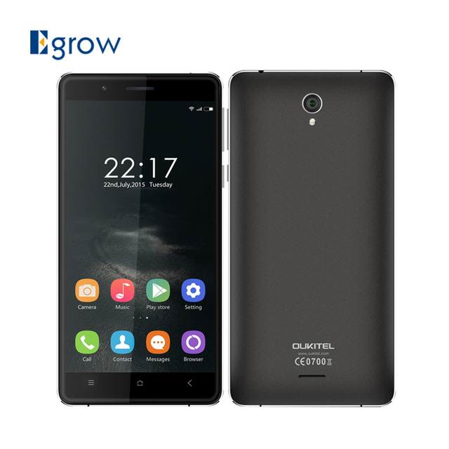 Original OUKITEL K4000 Android 5.1 Mobile Phone MTK6735P Quad Core 1.0GHZ 2G/3G/4G Cellphone 2G RAM+16G ROM Smartphone