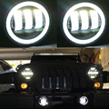 4 Inch Led Fog Light With DRL Fog Lamp With Halo Angel Eyes 4 Halo LED