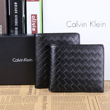 Brand wallet genuine leather bag casual men wallets high quality purse 100% cowhide male bags business money clip hot sale