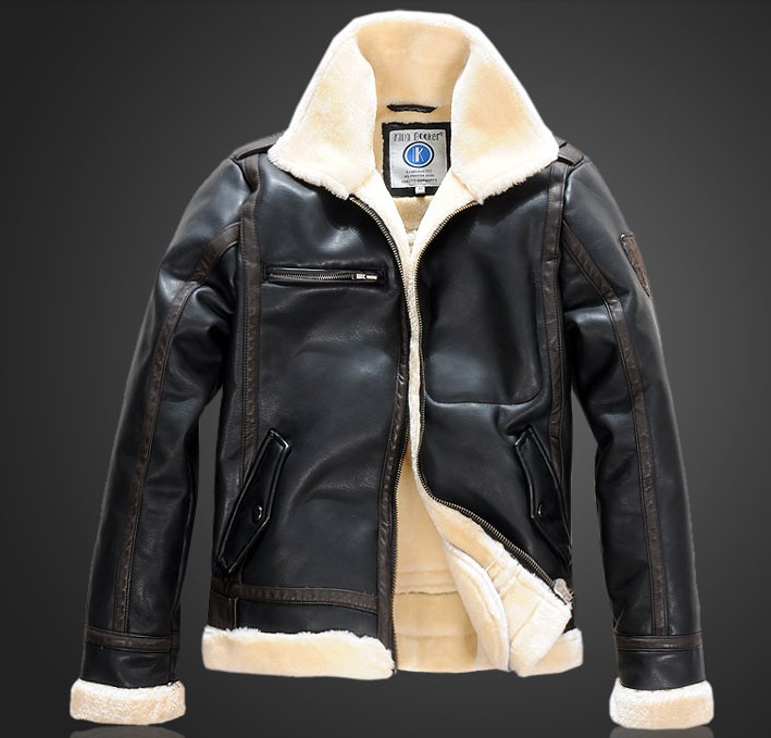 Winter Leather Jacket - Jacket