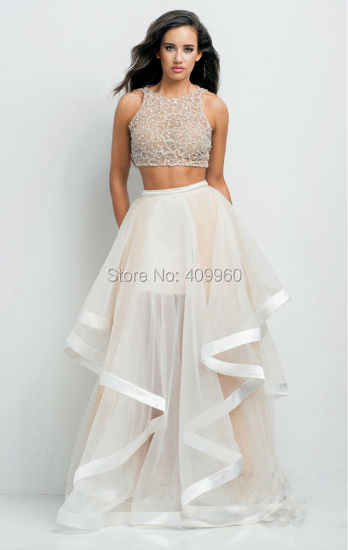 Popular Crop Top Prom DressBuy Cheap Crop Top Prom Dress lots from