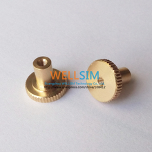 10pcs/lot Ultimaker 2 UM2 DIY Print Base Plate M3 Knurled Nut Platform For Ultimaker2 3D Printer Heated High Quality