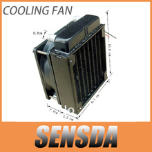 80mm aluminium radiator fan included water cooling
