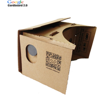 Google Cardboard 2.0 3D VR Glasses Virtual Reality Goggles Oculus Rift DK2 for iPhone 6 4.7 ~ 5.5 inch Android & iOS Smartphone