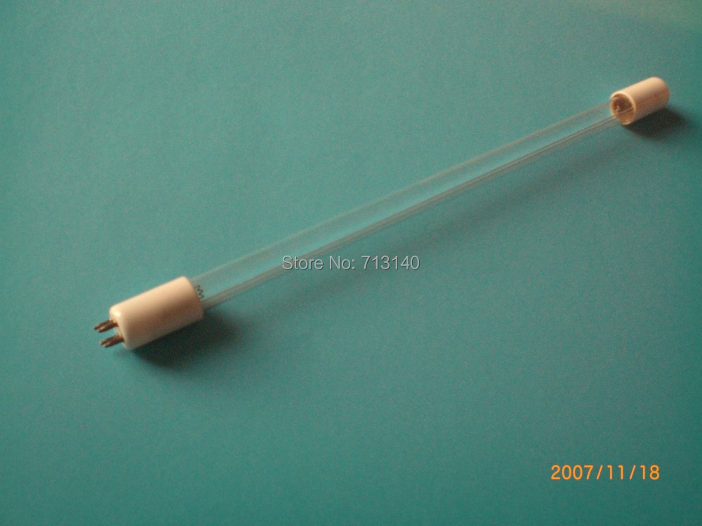 PUVLF218 18W 8.75 INCH 4 PIN BASE UVC GERMICIDAL LAMP WATTS:18 BASE:G10Q-4 4-PIN BASE. IN A SQUARE