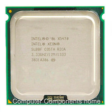 Original X5470 CPU processor (3.33GHz /LGA771/12MB L2 Cache/Quad Core/FSB 1333) server CPU with two 771 to 775 adapters
