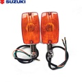 1pair gn125 motorcycles parts For HJ125 8 gs125 gn250 turn light