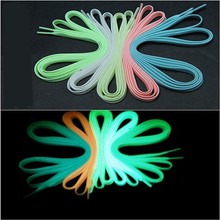 Fashion Luminous shoelace 5 Colors men women led shoes lace for sneakers canvas Casual Flats shoes 100cm