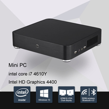 New Intel Core i7 4500 Mini PC Windows 10 Mini Computer Windows 10 compatible Minipc 4K HD HTPC TV box HDMI+VGA