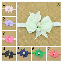 Baby Bow Headband Infant Headband Toddler Headband Navy Blue Headband 1pcs lot