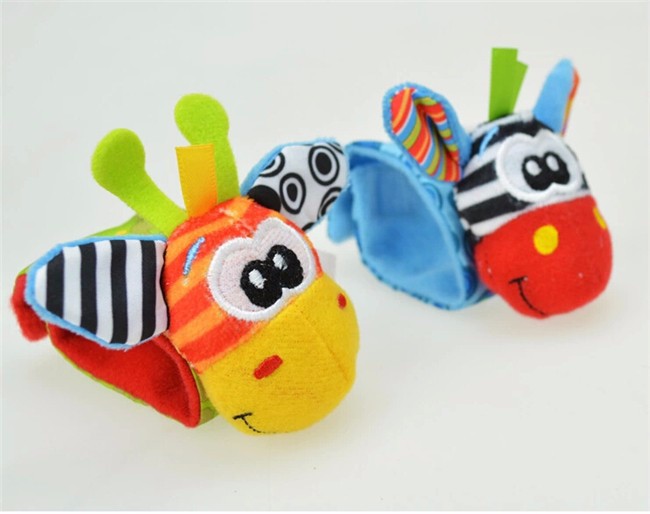 4Pcs(2Pcs Socks+2Pcs Wrists)Hot New Infant Baby Kids Sock And Wrist Rattles Cute Intellectual Developmental Toys Animal 4Pcs(2Pcs Socks+2Pcs Wrists)Hot New Infant Baby Kids Sock And Wrist Rattles Cute Intellectual Developmental Toys Animal