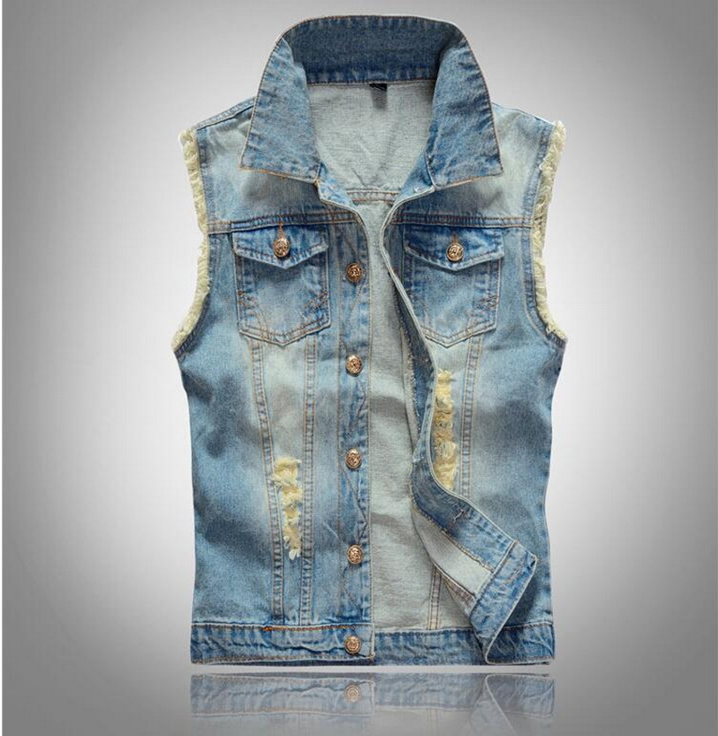 Popular Mens Denim VestBuy Cheap Mens Denim Vest lots from China Mens