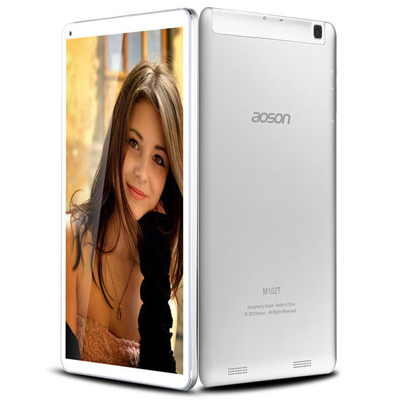 Aoson 102T 3G Quad Core Android Tablet Phone 10 1 Inch IPS 1280x800 MT8382 1 3GHz