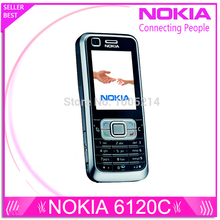 Refurbished Original Nokia 6120 Classic Mobile Phone Unlocked 6120c 3G Smartphone & One year warranty Free shipping