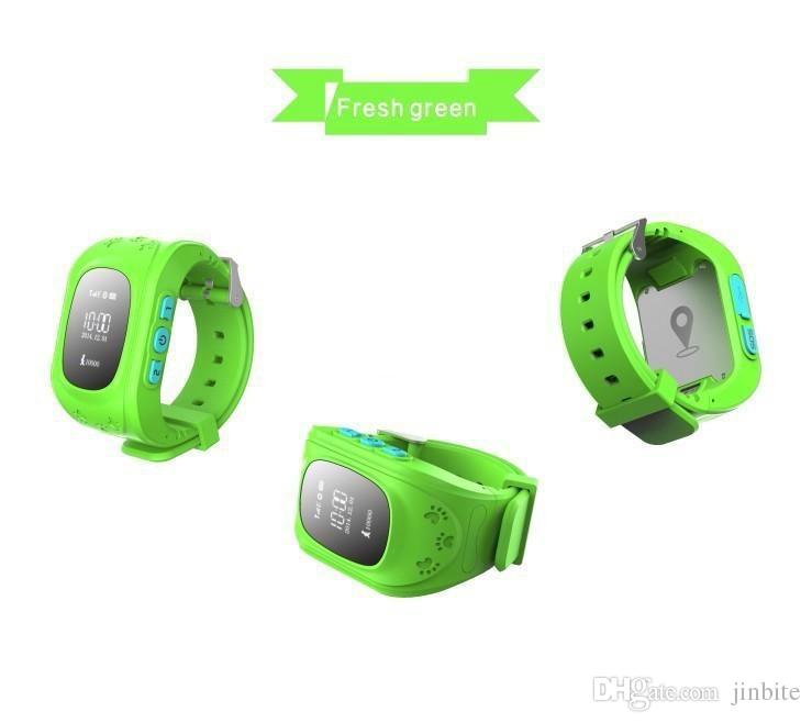  New Mini GPS Tracker Watch For Kids SOS Emergency Two Way Communication With Smart Mobile App SB-Q50