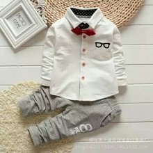 1 4 Years 2016 New Fashion Baby Boy Clothes Kids Children Formal Clothing Set For Toddler
