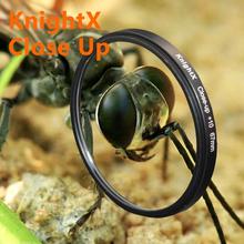 52 58 67 mm Macro Close Up lens Filter for Sony Nikon Canon EOS DSLR d5200 d3300 d3100 d5100 D7200 D7100 nd gopro lens lenses