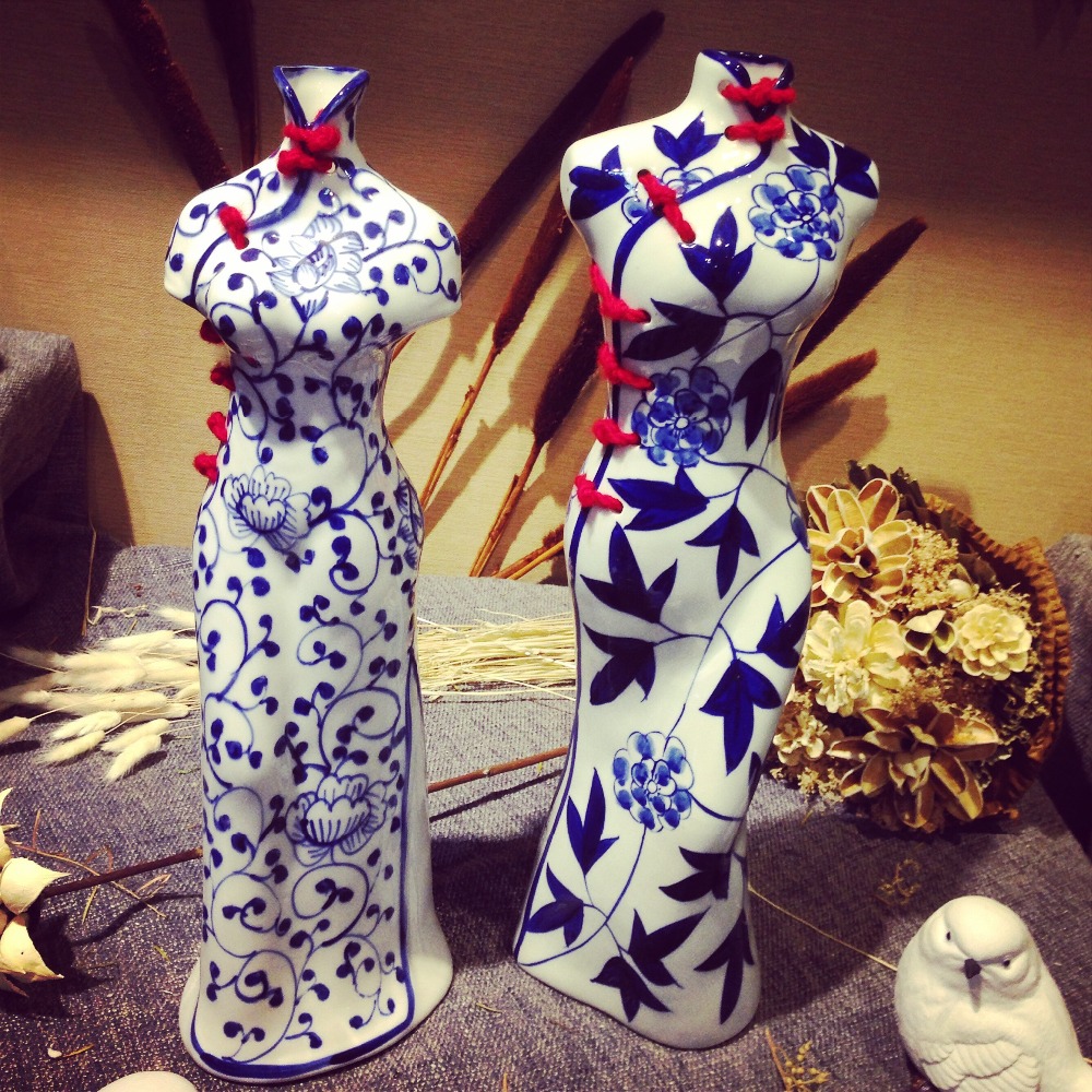 Blauw wit porselein vaas koop goedkope blauw wit porselein vaas ...