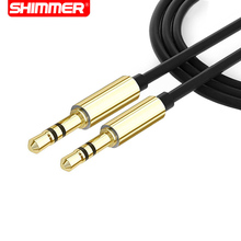 no tracking number 1pcs cables audio 3.5mm to 3.5 mm male to male extension cable aux cable for car/headphone/PM4/PM3