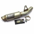 SC Motorcycle Exhaust Pipe Muffler pipe Titanium Alloy Scooter Modified Akrapovic Muffler For BMW S1000RR S