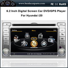 6.2 Inch Touch Screen Car DVD GPS Navigation For HYUNDAI i20 2012 With Radio BT iPod FREE Map (TV option)