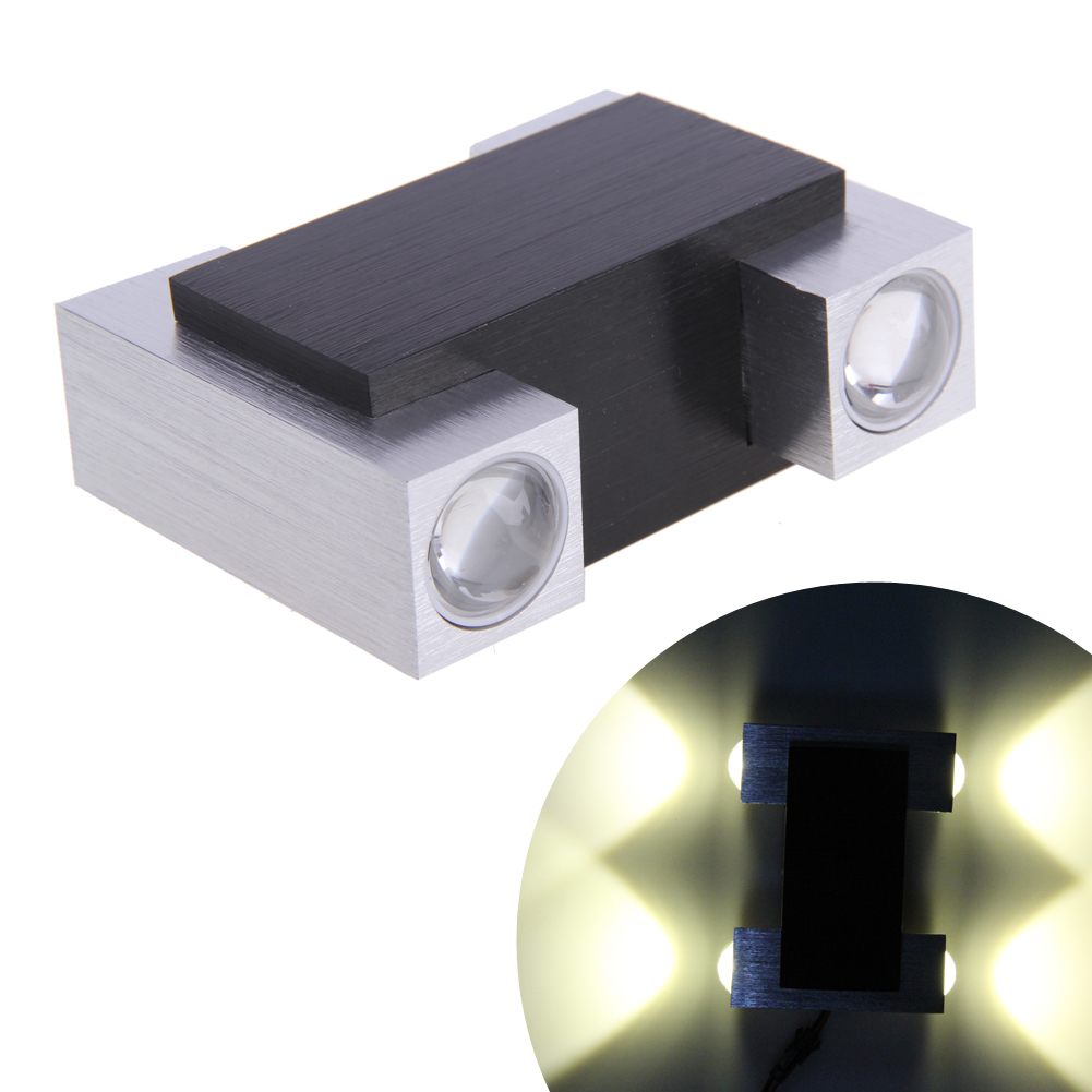 4W LED Wall Sconce Mount Light Fixture Hall Room Modern Decking Night Lamp-in Wall Lamps from ...