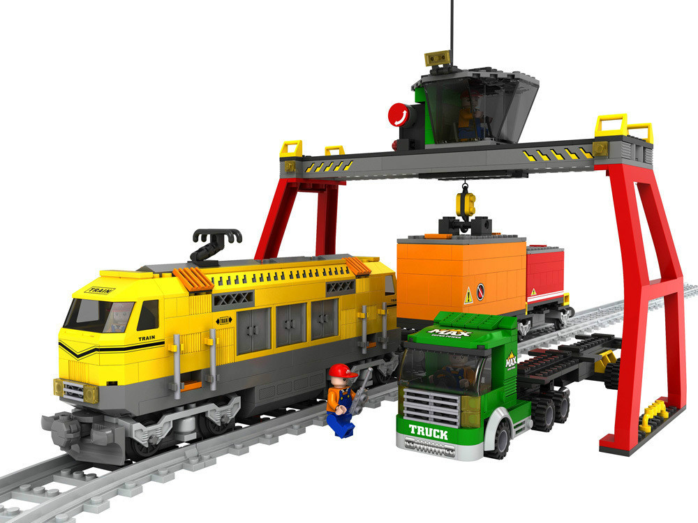  Train Building Block Sets-in Model Building Kits from Toys &amp; Hobbies