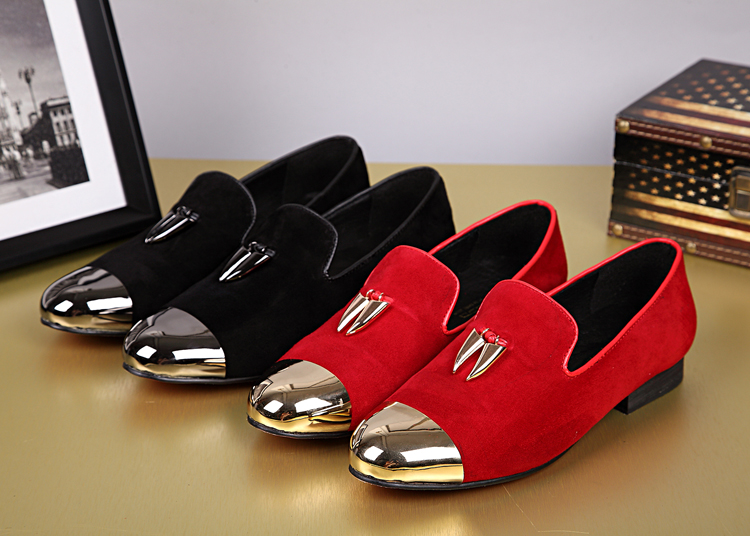 Marca para Hombre pisos Men Casual de holgazanes alpargatas brillo hombres de chile Zapatos Hombre Hombre