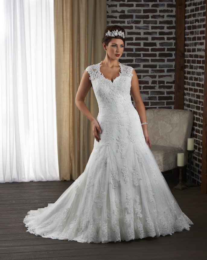 plus size wedding dress pattern