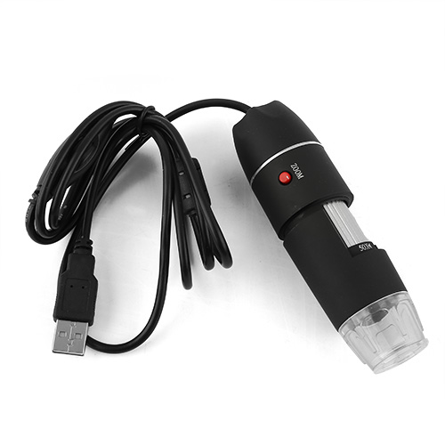 New Portable USB 500X 2MP Digital Microscope Endoscope Magnifier Camera Black High Quality Brand New