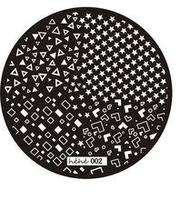 Hot Sale Premium Nail Art Image Stamp Stamping Plates Manicure Templates DIY Plate hehe Series