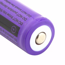 High quality 4 PCS Li ion 4500mAh 3 7V Rechargeable Battery 18650 for LED Torch Flashlight