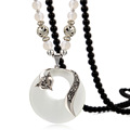fashion jewellery women bead long necklace chain fox pendant christmas new year birthday gift superdeal