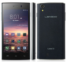 Original Leagoo Lead3 Phones Quad Core Dual SIM Cards MTK6582 Dual SIM Android Smartphones GSM WCDMA
