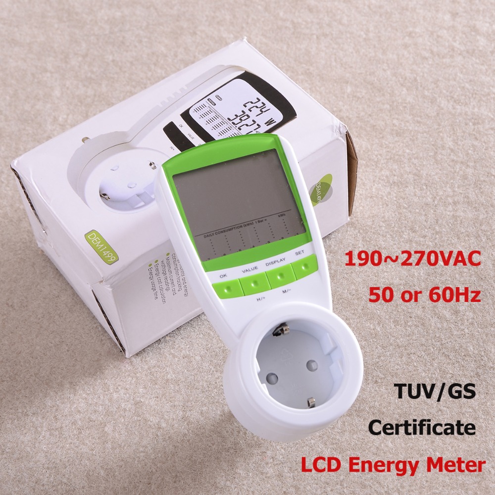 Single Phase Energy Kilowatt Hour kWh Meter AC 190 270V 50/60HZ Germany