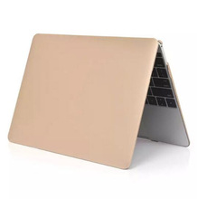 2016 New Metal Gold Color Laptop Hard Shell Sleeves Cover Case For Apple Macbook Air 11 12 13 Pro 13 15 Retina With Stylus