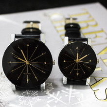 Men Women s Wristwatch Casual PU Leather Strap Round Dial Couples Quartz Watch Sport Watches