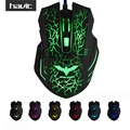 HAVIT HV MS672 Wired Computer Gaming Mouse Ergonomic 2400 DPI 7 LED backlight and 6 Buttons