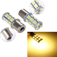 20X 1156 BA15S P21W 27 SMD 5050 LED White Warm White Car Auto Light Source Turn Signal Reverse Brake Bulb Lamp 12V MA240