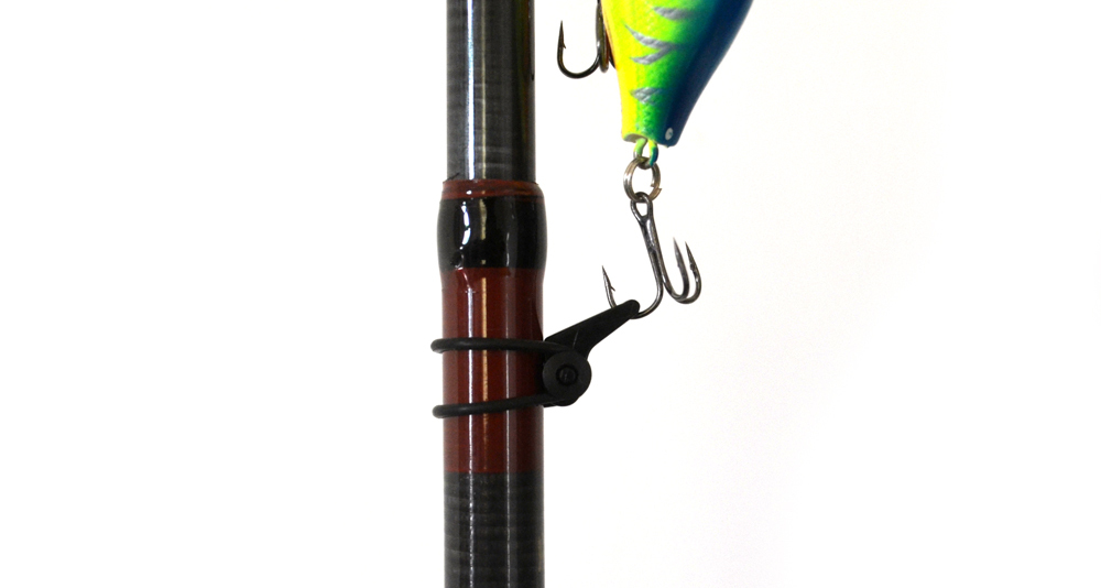 Best Buy Multiple Color Plastic Fishing Rod Pole HooK Keeper Lure Spoon Bait Treble Holder Small