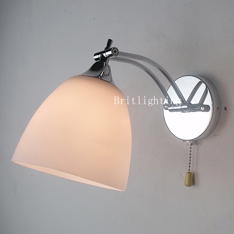 freeshippingModern wall lighting Fashion European style line cord switch wall lamp contemporary pull cord switch wall lighting