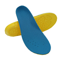 Insoles for shoe shock absorption pad breathable for outdoor running sport PU material for men and