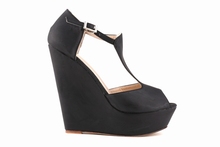 new 2015 summer fashion suede shoes woman sexy ultra high heels platform pumps women’s wedges shoes T-Strap pumps391-1SUEDE