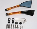 2X CNC Motorcycle RearView Mirrors For Honda CB1000R CB1300 CB600F CBR125R CB400
