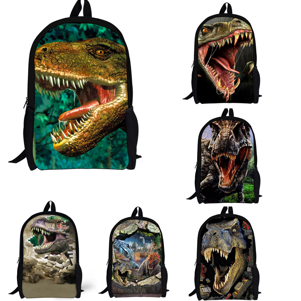 jurassic park school bag