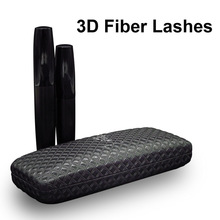 1set=2pcs 3D Fiber Lashes MASCARA Makeup lash eyelash waterproof double mascara High Quality Durable